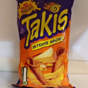 تاكيس انتنس ناتشو شيبس تورتيلا ملفوف بطعم الجبنة الناتشو 🧀 بدون حرارة - طعم جبنة قوي ومقرمش الوزن: 100 جرام