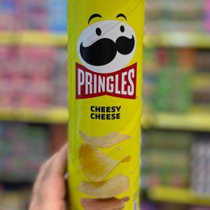 برنجلز تشيزي تشيز Pringles Cheesy Cheese🧀