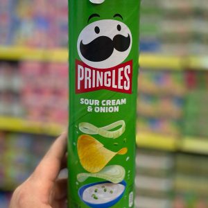 برنجلز ساور كريم اند اونيون Pringles Sour Cream & Onion
