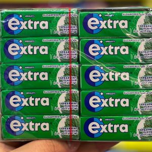 اكسترا نعناع اخضر خالي من السكر Wrigley's Extra Spearmint