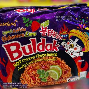 إندومي كوري ساميانج بولداك هابانيرو لايمون 🍜🔥