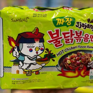 إندومي كوري ساميانج بولداك جاجانج 🍜🔥