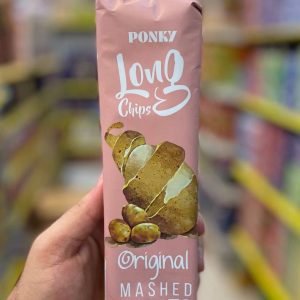بونكي لونج شيبس اوريجنال Ponky Long Chips Original🥔😋