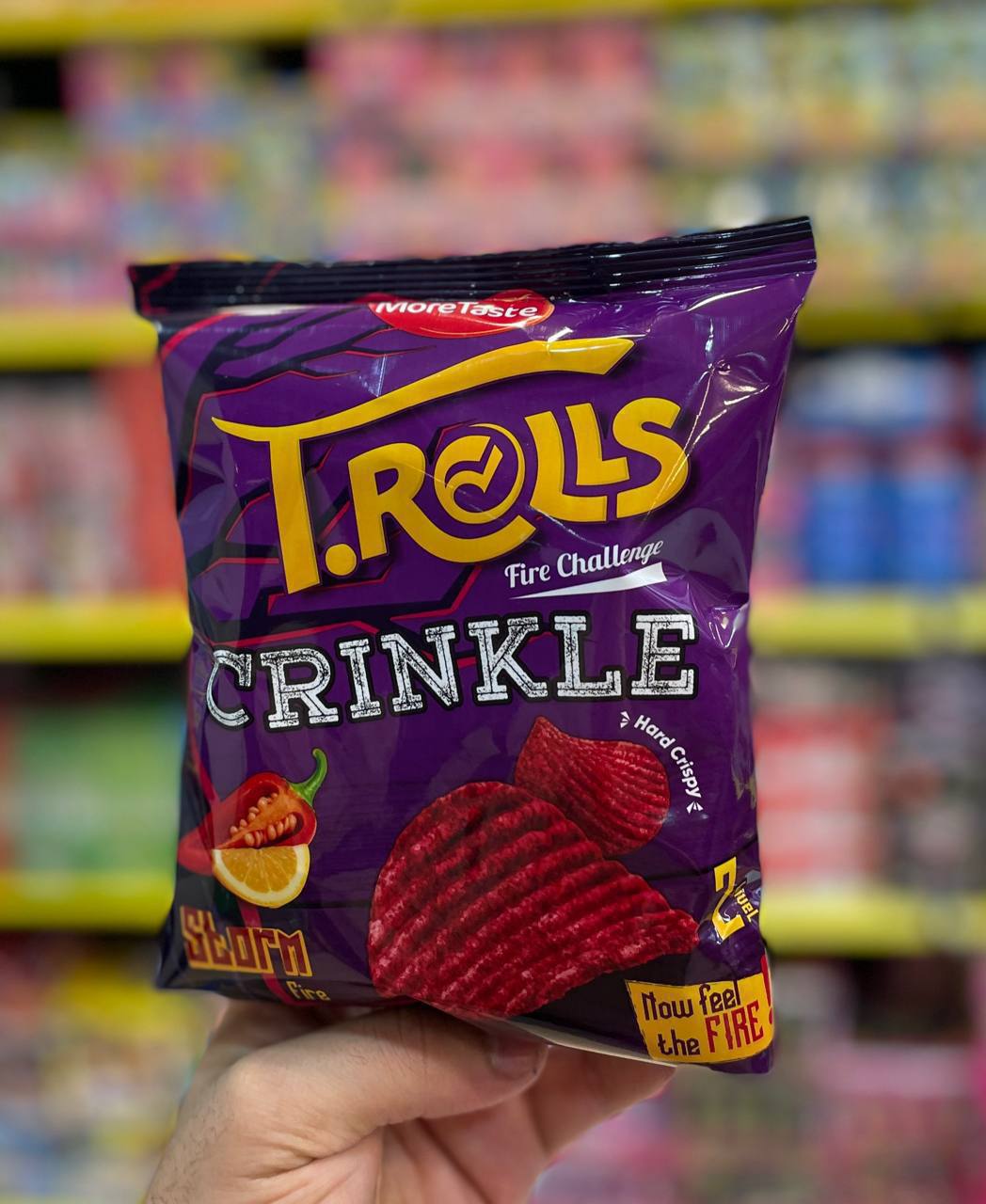ترولز كرنكل ستورم T.Rolls Crinkle Storm Fire🤩👊