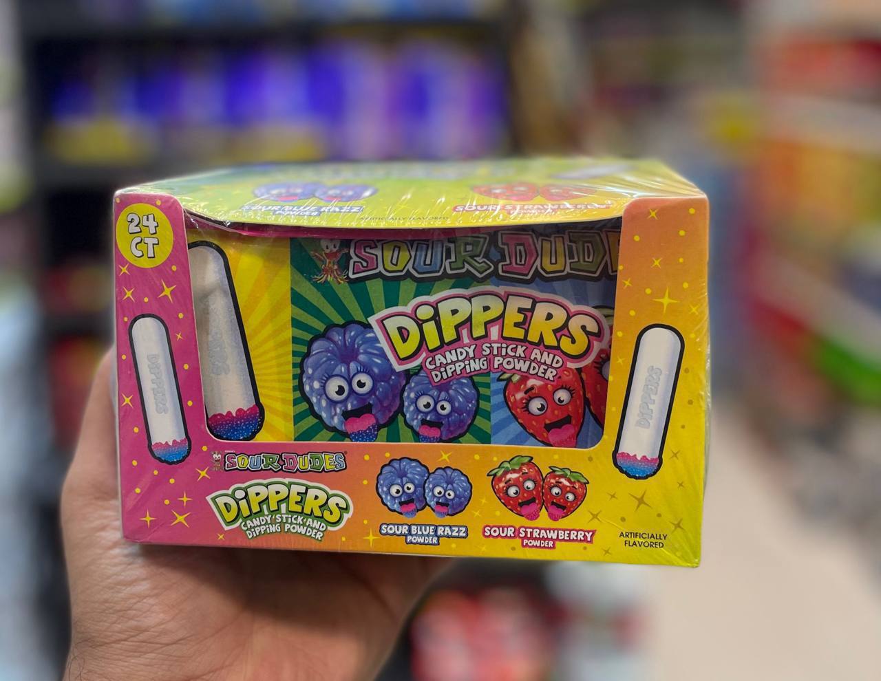 ساور دادز ديبرز Sour Dudes Dippers🤩